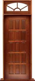 15 panel: double door