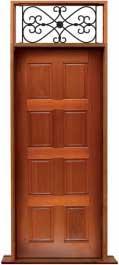 8 panel: double door +  two sidelights