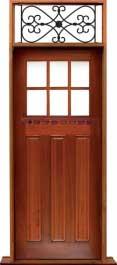 ashgrove: single door +  two sidelights