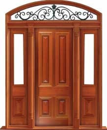 cricket bat: double door +  two sidelights