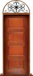 horizontal 4 panel: double door