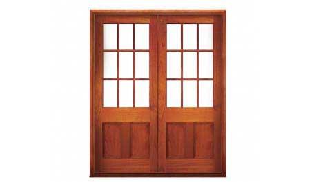 provincial 9 light: double door