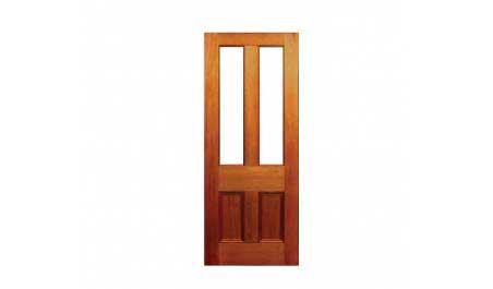 victorian glazed 4 panel: door only
