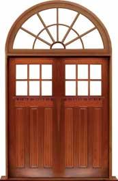 ashgrove: single door +  two sidelights