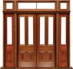 glazed cricket bat: double door