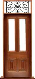 glazed cricket bat: double door