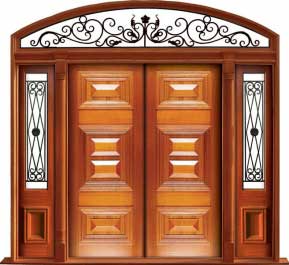 noosa: single door + sidelight on right