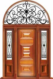 noosa: single door + sidelight on right