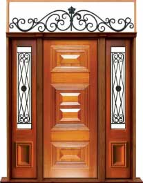 noosa: single door + sidelight on right