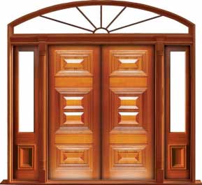 noosa: single door + sidelight on right