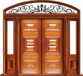 noosa: single door + sidelight on right