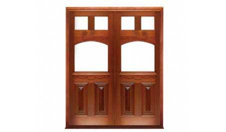 queen anne: double door