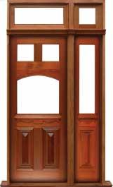 queen anne: door in frame