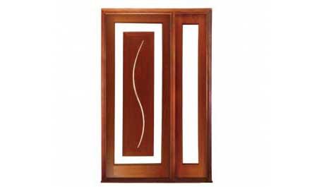 sabu: single door + sidelight on right