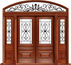 sovereign iron: single door + sidelight on left